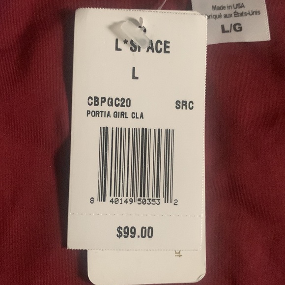 NWT L*Space Womens Bikini Bottom Portia Girl Classic - Picture 8 of 16